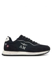 Aeronautica Militare Sneakersy 261SC0320UPL00313 Granatowy. Niebieskie buty sportowe casual Aeronautica Militare, bez wzorów, z materiału, bez zapięcia. Za 669.99 zł.