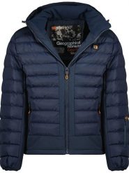 Geographical Norway Kurtka pikowana "Aurelien" w kolorze granatowym rozmiar: 3XL. Niebieskie kurtki Geographical Norway, xl, bez wzorów, bez kaptura. Za 241.56 zł.