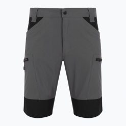 Spodenki męskie KADVA TerraLine. Szare krótkie spodenki sportowe KADVA, m, bez wzorów, z bawełny. Za 99.99 zł.