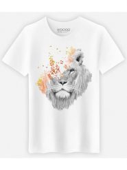 WOOOP Koszulka "If I Roar" w kolorze białym rozmiar: XXL. Białe bezrękawniki Wooop, xxl, bez wzorów, bez kołnierzyka, bez ramiączek. Za 56.99 zł.