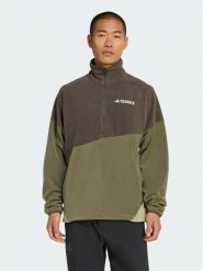 Adidas Polar Terrex Multi Climawarm KA6952 Brązowy Regular Fit. Brązowe bluzy z polaru Adidas, l, bez wzorów, z polaru, bez kaptura. Za 328.99 zł.