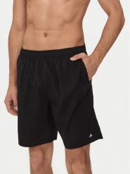 Adidas Szorty kąpielowe Solid CLX Classic IA5379 Czarny Regular Fit. Czarne kąpielówki Adidas, m, bez wzorów, z syntetyku. Za 99.99 zł.