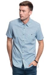 MĘSKA KOSZULA MATERIAŁOWA MUSTANG COLLIN CHECK SHIRT 1009557 11734. Koszule Mustang, m, bez wzorów, z materiału, bez kołnierzyka, bez ramiączek. W wyprzedaży za 49.99 zł.