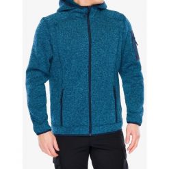 Kurtka polarowa męska CMP Borgis Fix Hood Jacket. Zielone kurtki CMP, l, bez wzorów, z polaru, bez kaptura. Za 235.99 zł.