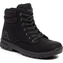 Trapery KAPPA - Woak 242780 Black 1111. Czarne trapery Kappa, z materiału, bez zapięcia. Za 159.95 zł.
