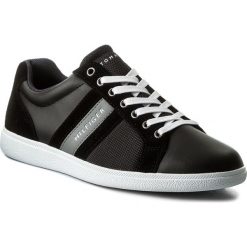 Sneakersy TOMMY HILFIGER - Core Material Mix Cupsole FM0FM01479 Black 990. Czarne buty sportowe casual marki Tommy Hilfiger, z materiału. W wyprzedaży za 269.00 zł.