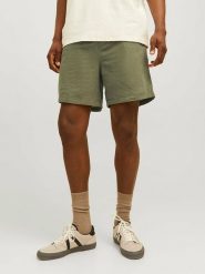 Jack & Jones Szorty w kolorze khaki rozmiar: XL. Brązowe szorty Jack & Jones, xl, bez wzorów, z bawełny. Za 48.16 zł.