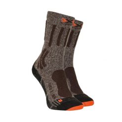 Skarpety trekkingowe X-Socks Trek X Linen Grey Brown. Brązowe skarpety X-Socks, bez wzorów. Za 75.00 zł.