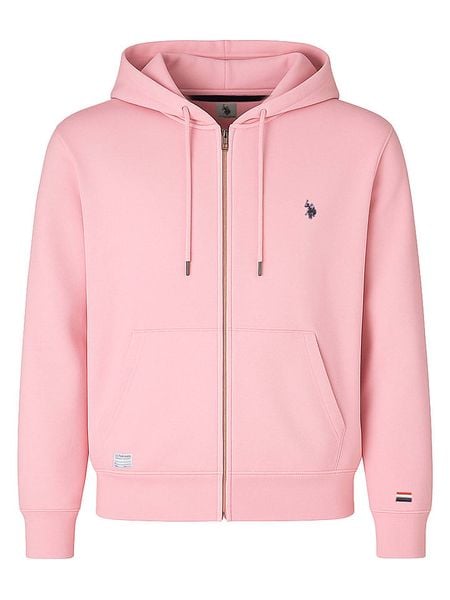 U.S. Polo Assn. Bluza w kolorze jasnoróżowym rozmiar: XL. Różowe bluzy U.S. Polo Assn., s, bez wzorów, z bawełny, bez kaptura. Za 193.24 zł.