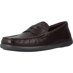 Buty GEOX U DEVAN Brązowy. Brązowe buty turystyczne Geox, bez wzorów, ze skóry, bez zapięcia, na fitness i siłownię. Za 267.99 zł.