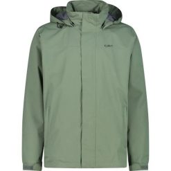 Kurtka wodoodporna CMP. Zielone kurtki przeciwdeszczowe CMP, bez wzorów, bez kaptura. Za 333.80 zł.