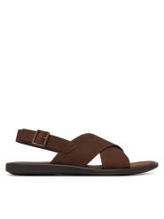 Lasocki Sandały GRAZER-15 MI25 Brązowy. Brązowe sandały Lasocki, z nubiku, bez zapięcia. Za 159.99 zł.