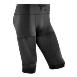 Krótkie spodenki kompresyjne sportowe CEP męskie. Czarne krótkie spodenki sportowe CEP, l, bez wzorów. Za 379.00 zł.