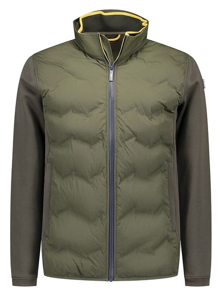NEW ZEALAND AUCKLAND Kurtka hybrydowa w kolorze khaki rozmiar: XL. Brązowe kurtki New Zealand Auckland, xl, bez wzorów, bez kaptura. Za 272.45 zł.