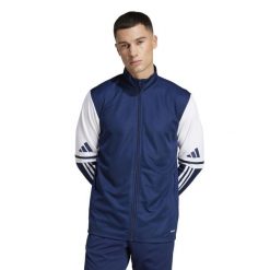 Bluza piłkarska ADIDAS Squadra 25 treningowa. Bluzy Adidas, xl, bez wzorów, bez kaptura. Za 129.99 zł.
