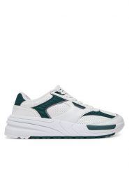 EA7 Emporio Armani Sneakersy X8X241 XK435 R974 Biały. Białe buty sportowe casual EA7 Emporio Armani, bez wzorów, z materiału, bez zapięcia. Za 419.99 zł.