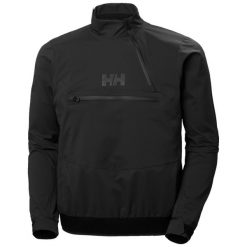 Kurtka wodoodporna Helly Hansen Foil Shell Smock. Brązowe kurtki przeciwdeszczowe Helly Hansen, bez wzorów, bez kaptura. W wyprzedaży za 1,026.00 zł.