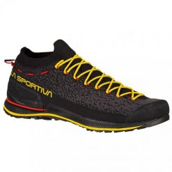 Buty trekkingowe męskie TX2 Evo. Żółte buty turystyczne La Sportiva, na jesień, bez wzorów, z materiału, bez zapięcia, trekkingowe. Za 619.27 zł.