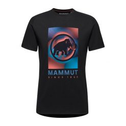 Koszulka sportowa męska Mammut Trovat. Niebieskie t-shirty sportowe Mammut, bez wzorów, bez ramiączek, trekkingowe. Za 469.99 zł.
