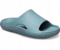 Klapki Dla Dorosłych Crocs Mellow Recovery Slide. Zielone klapki Crocs, z materiału. Za 139.99 zł.