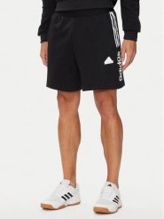 Adidas Szorty sportowe House of Tiro IW0168 Czarny Regular Fit. Czarne krótkie spodenki sportowe Adidas, m, bez wzorów, z bawełny. Za 119.99 zł.