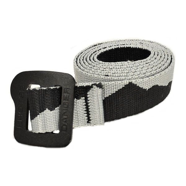 Pasek do spodni Lhotse. Szare paski AVACORE, bez wzorów. W wyprzedaży za 49.99 zł.