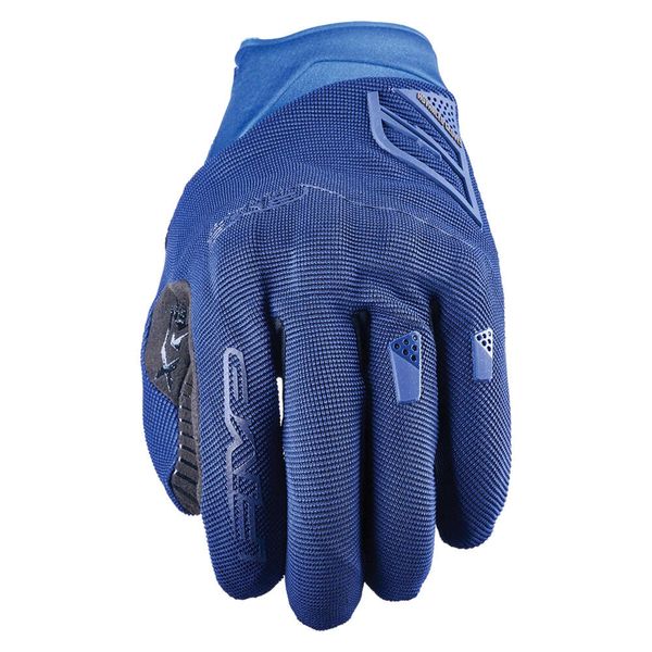 Rękawiczki XR-TRAIL PROTECH EVO - GRANATOWE (granatowe) - S/8. Niebieskie rękawiczki FIVE GLOVES, bez wzorów. Za 190.00 zł.