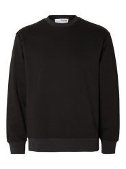 SELECTED HOMME Bluza "Dan" w kolorze czarnym rozmiar: S. Czarne bluzy Selected Homme, s, bez wzorów, bez kaptura. Za 84.01 zł.