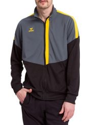 Kurtka Erima Worker Squad. Czarne kurtki Erima, m, bez wzorów, z materiału, z kapturem. Za 163.70 zł.
