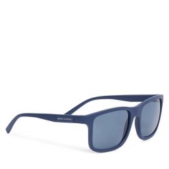Okulary przeciwsłoneczne Armani Exchange. Niebieskie okulary przeciwsłoneczne Armani Exchange. Za 379.99 zł.