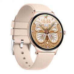 Smartwatch COLMI V89 (złoty). Żółte zegarki smartwatch Colmi, bez wzorów. Za 169.00 zł.