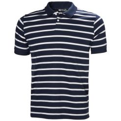 Polo Helly Hansen Newport 2.0. Niebieskie koszulki polo sportowe Helly Hansen, m, bez wzorów, z dżerseju, bez kołnierzyka, bez ramiączek. Za 257.50 zł.