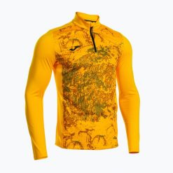 Longsleeve do bieganie męski Joma R-Nature. Żółte bluzki z długim rękawem Joma, m, bez wzorów, bez kołnierzyka, bez ramiączek. Za 169.99 zł.
