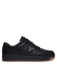 Guess Sneakersy FMTUDD ELE12 Czarny. Czarne buty sportowe casual Guess, z aplikacjami, ze skóry, bez zapięcia. Za 544.99 zł.