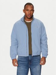 Tommy Jeans Kurtka przejściowa Essential DM0DM20655 Niebieski Regular Fit. Niebieskie kurtki Tommy Jeans, l, bez wzorów, z jeansu, bez kaptura. Za 569.99 zł.