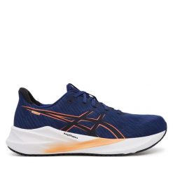 Buty do biegania Asics. Niebieskie buty do biegania ASICS, bez wzorów, bez zapięcia, do biegania. Za 359.99 zł.