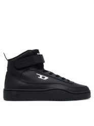 Diesel Sneakersy S-Tracker-D Mid Y03600P5576 Czarny. Czarne buty sportowe casual Diesel, bez wzorów, ze skóry, bez zapięcia. Za 819.99 zł.