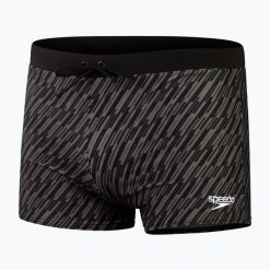Bokserki kąpielowe męskie Speedo Valmilton. Czarne kąpielówki Speedo, m, bez wzorów, sportowe. Za 139.99 zł.