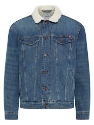 Mustang Kurtka dżinsowa w kolorze niebieskim rozmiar: L. Niebieskie kurtki Mustang, l, bez wzorów, bez kaptura. Za 327.87 zł.