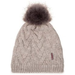 Czapka BUFF Knitted & Fleece Beanie Caryn. Brązowe czapki zimowe Buff, bez wzorów. W wyprzedaży za 138.60 zł.