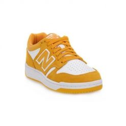 Buty do chodzenia męskie New Balance Lwa Bb480. Żółte buty sportowe casual New Balance, bez wzorów, z gumy, bez zapięcia. Za 639.00 zł.