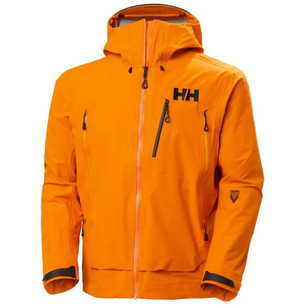 Kurtka turystyczna Helly Hansen Odin 9 World 3.0. Brązowe kurtki Helly Hansen, na lato, l, bez wzorów, z dzianiny, bez kaptura. Za 1,968.50 zł.