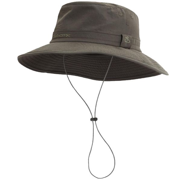 Kapelusz turystyczny Craghoppers NosiLife Outback Hat II. Zielone kapelusze Craghoppers, bez wzorów, z materiału. Za 169.99 zł.