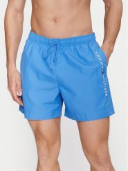 Tommy Hilfiger Szorty kąpielowe UM0UM03258 Niebieski Regular Fit. Niebieskie kąpielówki Tommy Hilfiger, l, bez wzorów, z syntetyku. Za 159.99 zł.