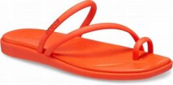Klapki Dla Dorosłych Crocs Miami Toe Loop. Brązowe klapki Crocs, z materiału. Za 199.99 zł.