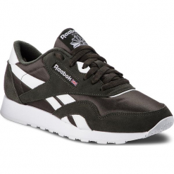 Buty Reebok - Cl Nylon M CN3266 Dark Cypress/White. Zielone buty sportowe casual marki Reebok, z materiału. W wyprzedaży za 219.00 zł.