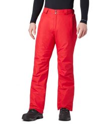 Columbia Spodnie narciarskie "Bugaboo" w kolorze czerwonym rozmiar: XL. Czerwone spodnie narciarskie i snowboardowe Columbia, xl, bez wzorów, narciarskie. Za 198.10 zł.