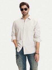 G-Star Raw Koszula Clean D25196-D454 Écru Regular Fit. Białe koszule G-Star Raw, m, bez wzorów, z bawełny, bez kołnierzyka, bez ramiączek. Za 299.99 zł.