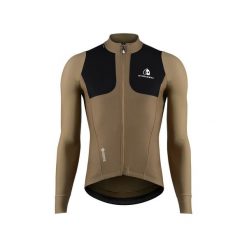 Kurtka Etxeondo Teknika Gore-Tex WindStopper. Brązowe kurtki ETXEONDO, bez wzorów, z gore-texu, bez kaptura. Za 889.50 zł.