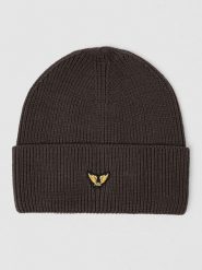 PME Legend Czapka beanie w kolorze brązowym rozmiar: onesize. Brązowe czapki zimowe PME Legend, bez wzorów, z materiału. Za 108.74 zł.